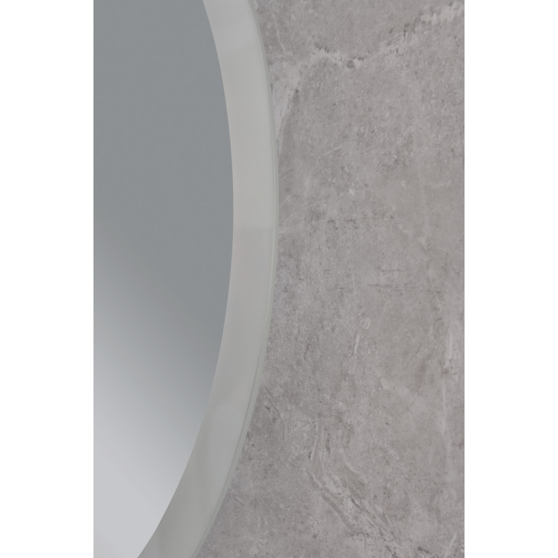 Дзеркало Mixxus PLAIN MC10-80 з Led Touch, Anti-fog, димером, регулятором яскравості, годинником 