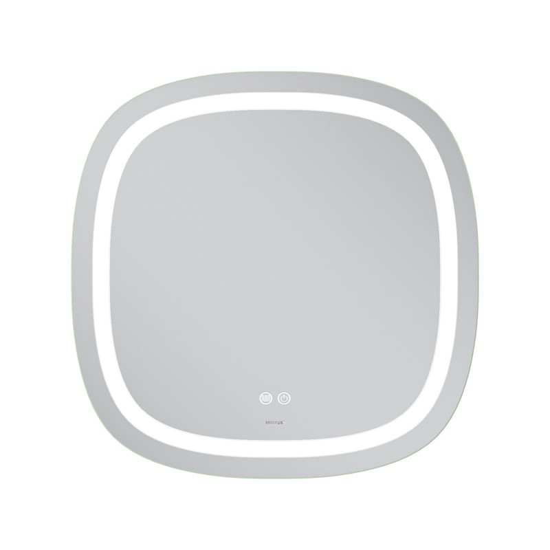 Зеркало Mixxus Premium DIVERSE MR16-70x70 с Led Touch, Anti-fog, димером (3-6,5kK)