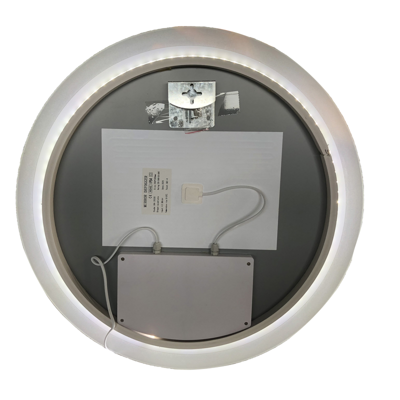 Дзеркало Zerix Solo MC01-60 з LED Touch, Anti-fog, димером, регулятором яскравості 