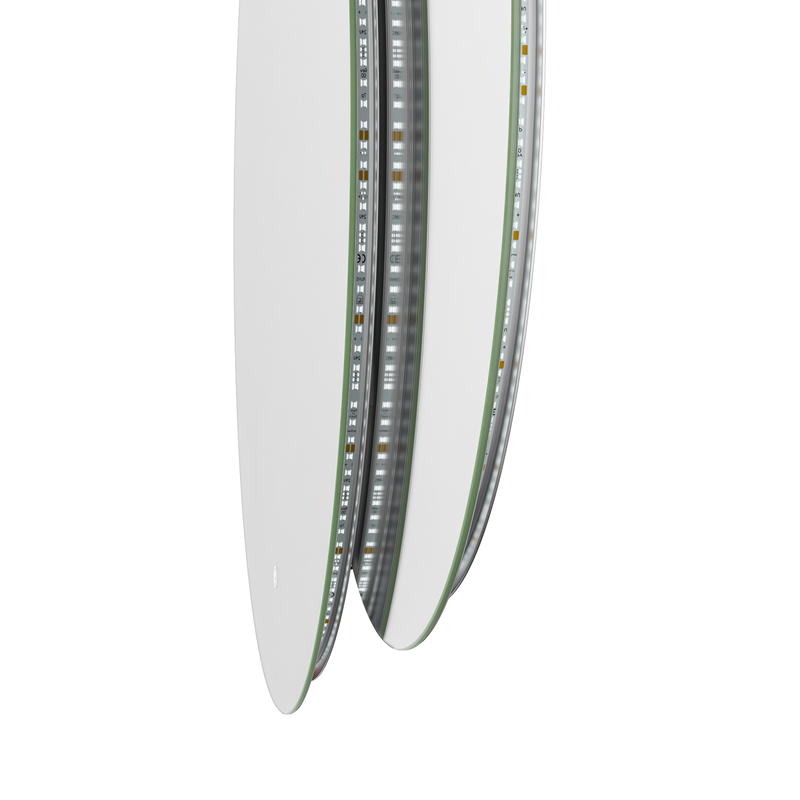 Зеркало Mixxus Premium TOPPER MC01-100x75 с Led Touch, Anti-fog, димером (3-6,5kK)