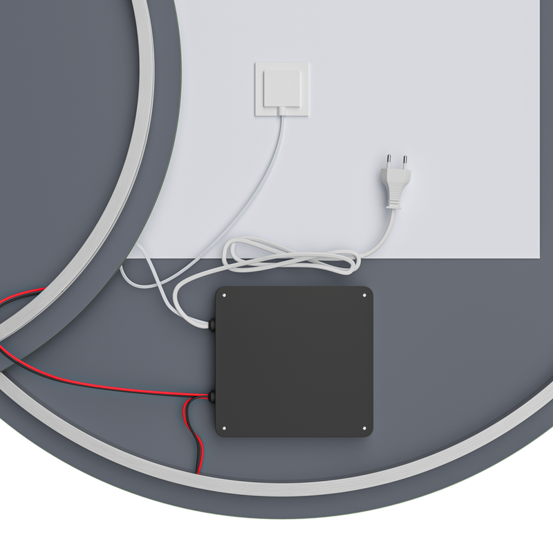 Зеркало Mixxus Premium TOPPER MC01-100x75 с Led Touch, Anti-fog, димером (3-6,5kK)