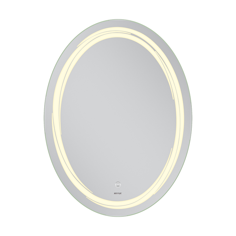 Зеркало Mixxus Premium WAVE MV04-60x80 с Led Touch, Anti-fog, димером