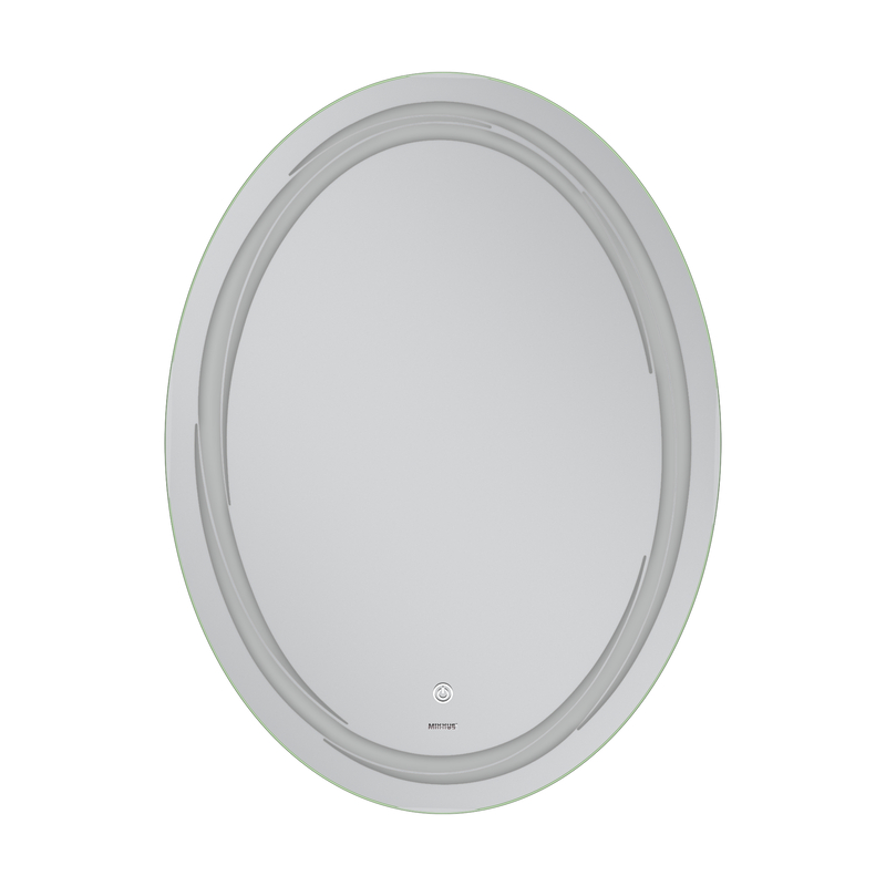 Зеркало Mixxus Premium WAVE MV04-60x80 с Led Touch, Anti-fog, димером