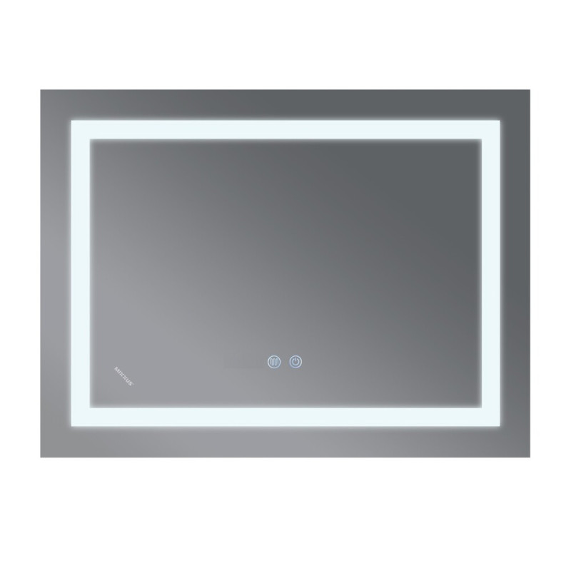 Дзеркало Mixxus WARM MR12-80x70-Reverse з Led Touch, Anti-fog, димером, регулятором яскравості 