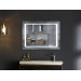 Дзеркало Mixxus STYLE MR13-80x60-Reverse з Led Touch, Anti-fog, димером, регулятором яскравості 