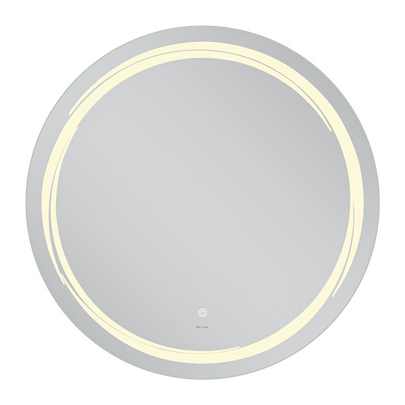 Дзеркало Mixxus Premium WAVE MC04-90 з Led Touch, Anti-fog, димером (3-6,5kK)  