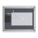 Дзеркало Mixxus Premium OLIVARY MR19-90x70-Reverse з Led Touch, Anti-fog, димером (3-6,5kK) 