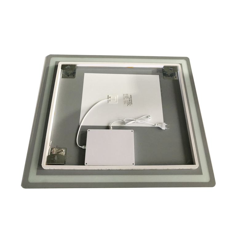 Зеркало Zerix Mirra MR05-80x70-REVERSE с LED Touch, Anti-fog, димером, регулятором яркости