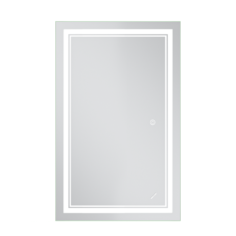 Зеркало Mixxus Premium QUADRO MR20-50x80-Reverse с Led Touch, Anti-fog, димером, регулятором яркости