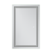 Зеркало Mixxus Premium QUADRO MR20-50x80-Reverse с Led Touch, Anti-fog, димером, регулятором яркости