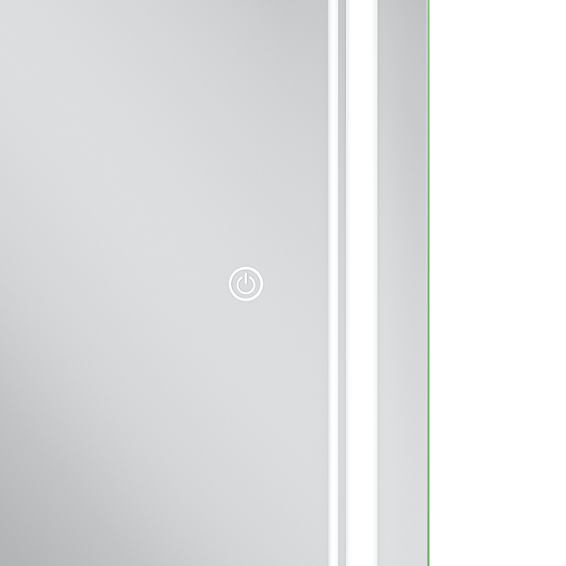 Зеркало Mixxus Premium QUADRO MR20-50x80-Reverse с Led Touch, Anti-fog, димером, регулятором яркости