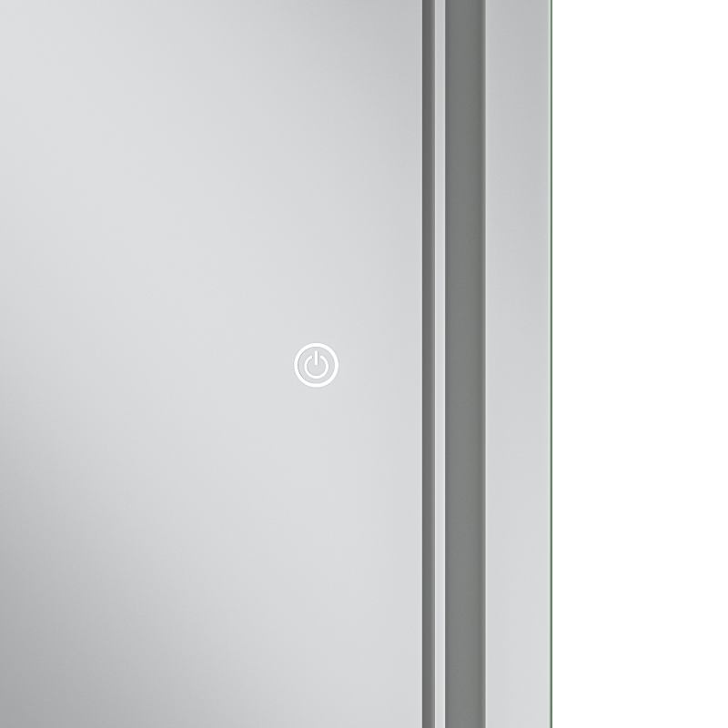 Зеркало Mixxus Premium QUADRO MR20-50x80-Reverse с Led Touch, Anti-fog, димером, регулятором яркости