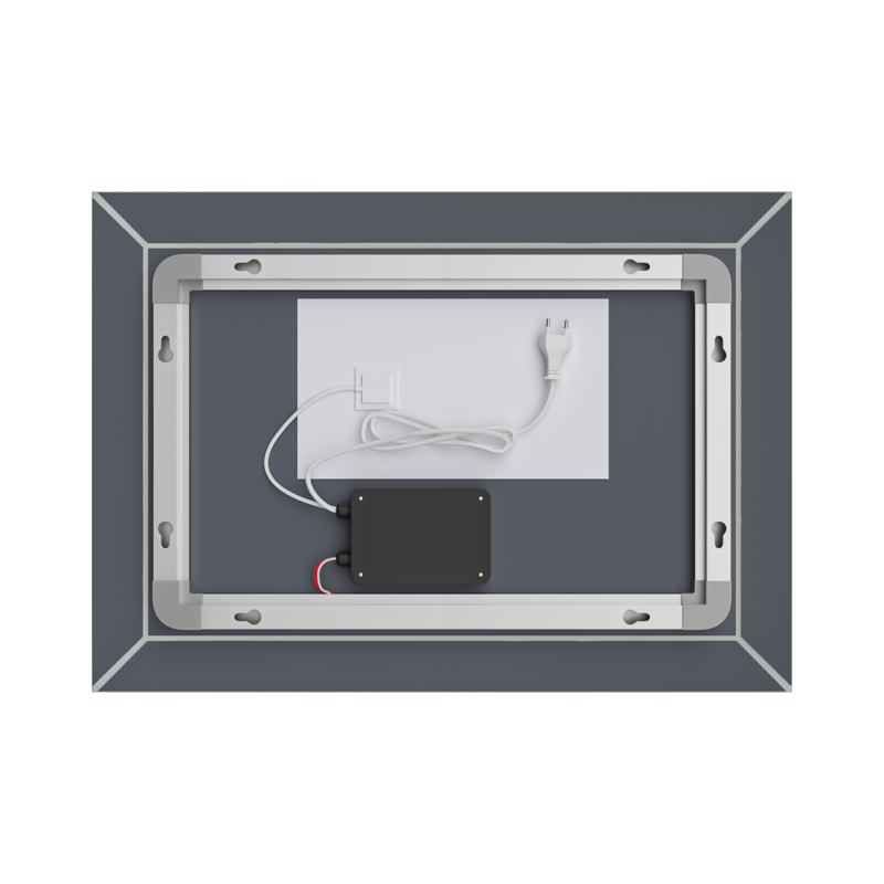 Дзеркало Mixxus Premium CUBIC MR14-70x50-Reverse з Led Touch, Anti-fog, димером, регулятором яскравості 