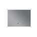 Дзеркало Mixxus FLAT MR04-100x60 з Led Touch, Anti-fog, димером, регулятором яскравості, годинником 