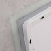 Дзеркало Mixxus FLAT MR04-100x60 з Led Touch, Anti-fog, димером, регулятором яскравості, годинником 