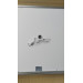 Дзеркало Mixxus FLAT MR04-100x60 з Led Touch, Anti-fog, димером, регулятором яскравості, годинником 