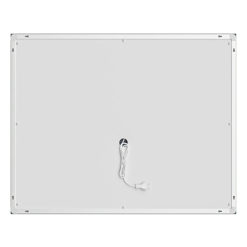 Зеркало Mixxus Premium QUADRO MR20-100x80 с Led Touch, Anti-fog, димером, регулятором яркости, линзой