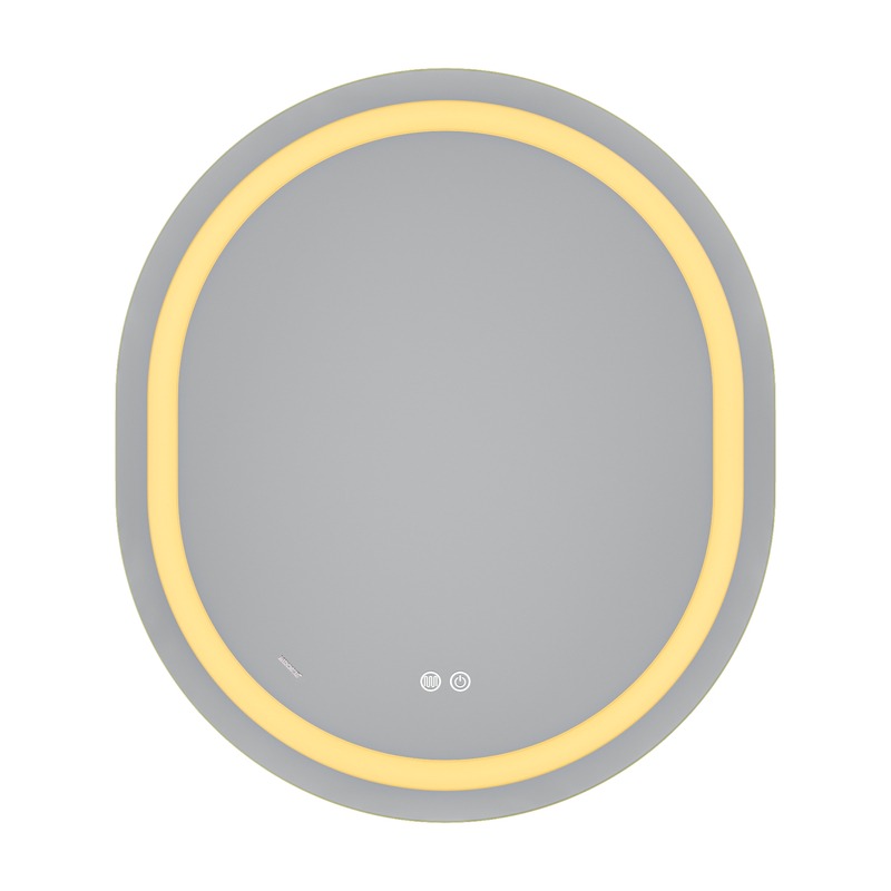 Зеркало Mixxus Premium ELLIPSE MV05-80x70-Reverse с Led Touch, Anti-fog, димером (3-6,5kK)
