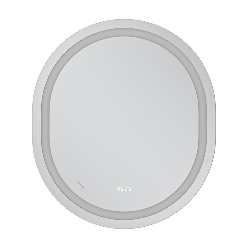 Зеркало Mixxus Premium ELLIPSE MV05-80x70-Reverse с Led Touch, Anti-fog, димером (3-6,5kK)