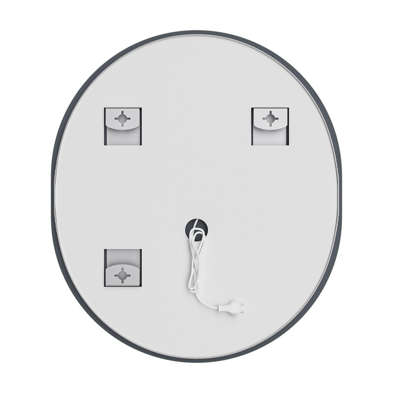 Зеркало Mixxus Premium ELLIPSE MV05-80x70-Reverse с Led Touch, Anti-fog, димером (3-6,5kK)