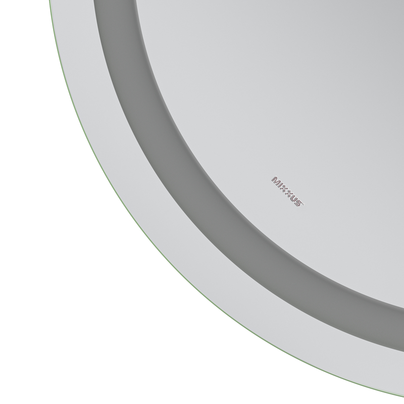 Зеркало Mixxus Premium ELLIPSE MV05-80x70-Reverse с Led Touch, Anti-fog, димером (3-6,5kK)