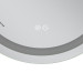 Зеркало Mixxus Premium ELLIPSE MV05-80x70-Reverse с Led Touch, Anti-fog, димером (3-6,5kK)