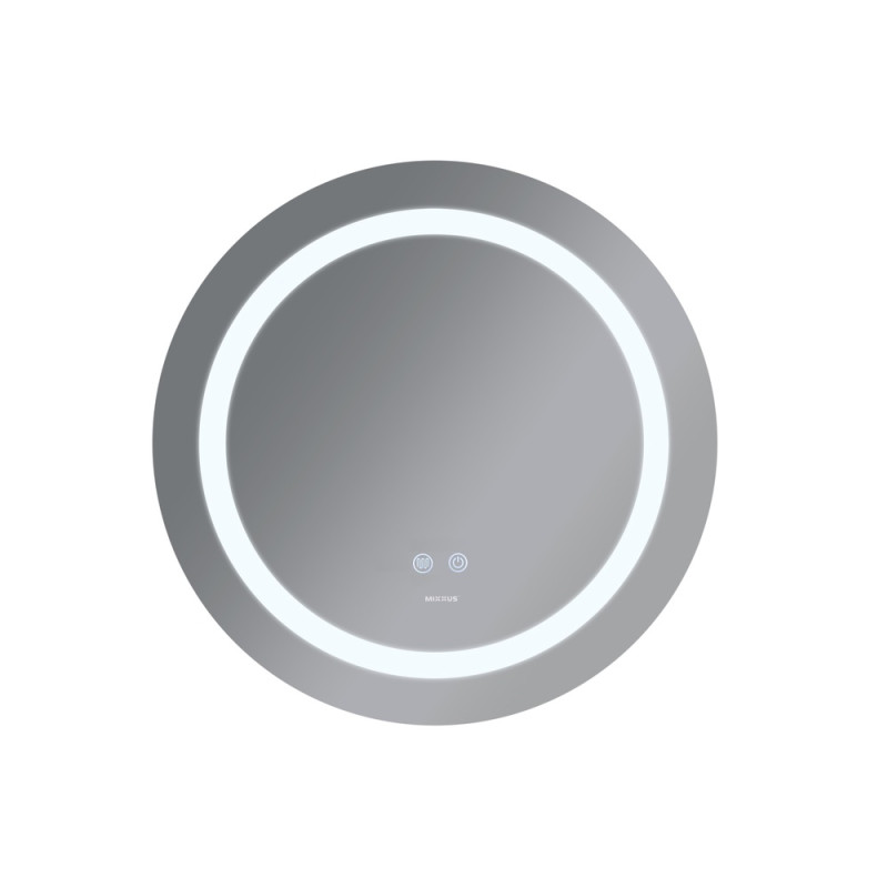 Зеркало Mixxus PLAIN MC03-60 с Led Touch, Anti-fog, димером, регулятором яркости