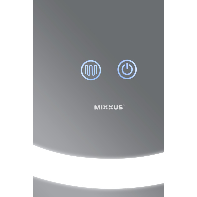 Зеркало Mixxus PLAIN MC03-60 с Led Touch, Anti-fog, димером, регулятором яркости
