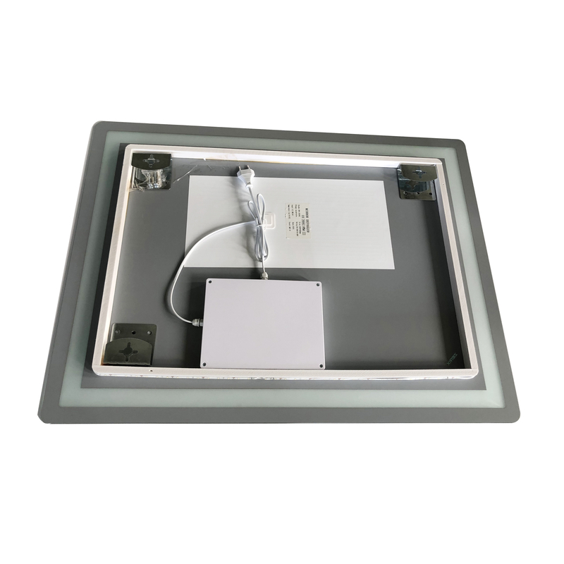 Зеркало Zerix Sansa MR01-80x60-REVERSE с LED Touch, Anti-fog, димером, регулятором яркости