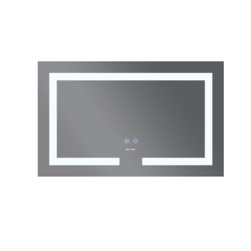 Зеркало Mixxus HARD MR07-80x50 с Led Touch, Anti-fog, димером, регулятором яркости