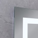 Зеркало Mixxus HARD MR07-80x50 с Led Touch, Anti-fog, димером, регулятором яркости