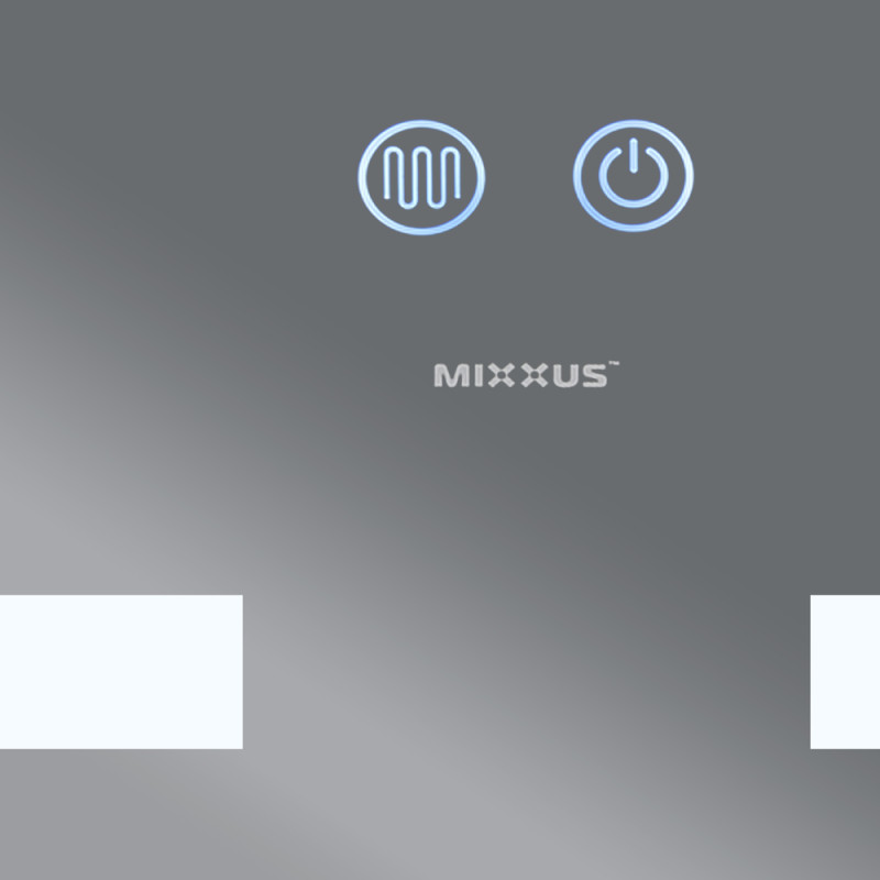 Зеркало Mixxus HARD MR07-80x50 с Led Touch, Anti-fog, димером, регулятором яркости
