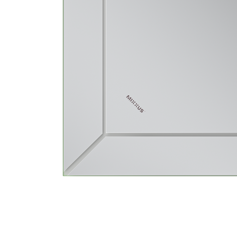 Зеркало Mixxus Premium CUBIC MR14-80x60-Reverse с Led Touch, Anti-fog, димером, регулятором яркости