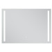Зеркало Mixxus Premium LINES MR18-100x70-Reverse с Led Touch, Anti-fog, димером, регулятором яркости