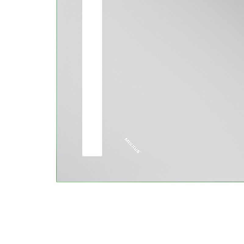 Зеркало Mixxus Premium LINES MR18-100x70-Reverse с Led Touch, Anti-fog, димером, регулятором яркости