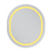 Зеркало Mixxus Premium ELLIPSE MV05-80x70-Reverse WHITE с Led Touch, Anti-fog, димером (3-6,5kK)