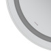 Зеркало Mixxus Premium ELLIPSE MV05-80x70-Reverse WHITE с Led Touch, Anti-fog, димером (3-6,5kK)