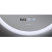 Дзеркало Mixxus PLAIN MC10-60 з Led Touch, Anti-fog, димером, регулятором яскравості, годинником 