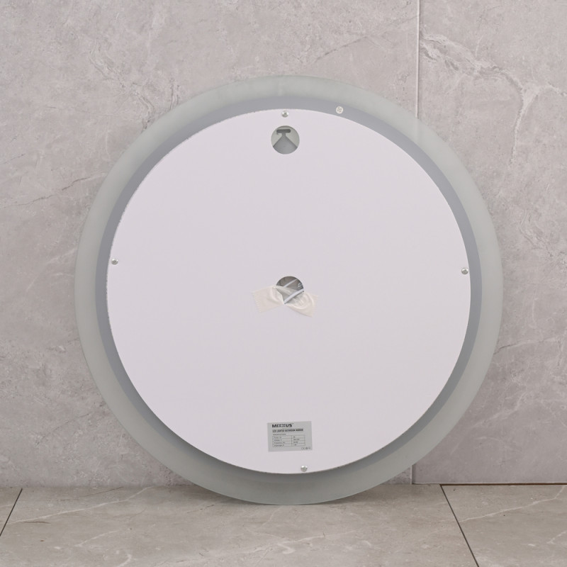 Дзеркало Mixxus PLAIN MC10-60 з Led Touch, Anti-fog, димером, регулятором яскравості, годинником 