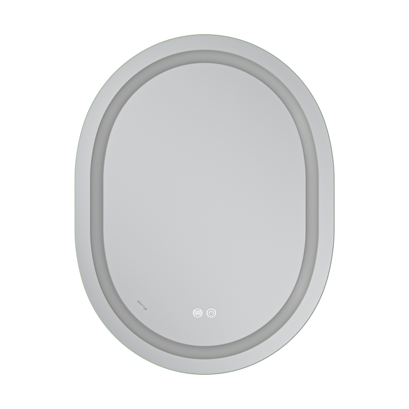 Дзеркало Mixxus Premium ELLIPSE MV05-80x60-Reverse з Led Touch, Anti-fog, димером (3-6,5kK) 