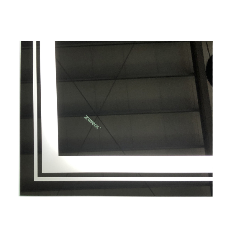 Зеркало Zerix Alive MR06-80x60-REVERSE с LED Touch, Anti-fog, димером, регулятором яркости