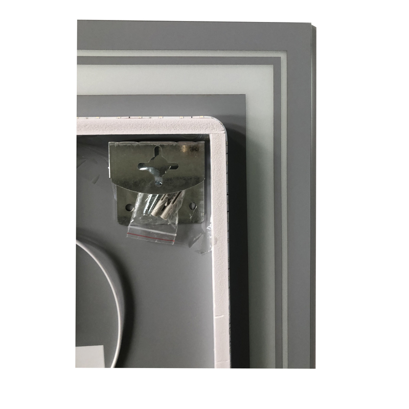Зеркало Zerix Alive MR06-80x60-REVERSE с LED Touch, Anti-fog, димером, регулятором яркости