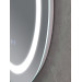Дзеркало Mixxus PLAIN MC02-80-CASE з Led Touch, Anti-fog, димером, регулятором яскравості, годинником 