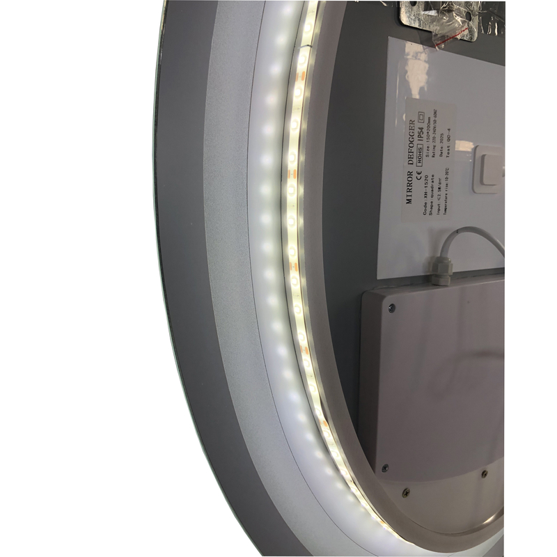 Зеркало Zerix Fusion MV01-50x70 с LED Touch, Anti-fog, димером, регулятором яркости