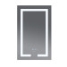 Дзеркало Mixxus HARD MR07-50x80 з Led Touch, Anti-fog, димером, регулятором яскравості 