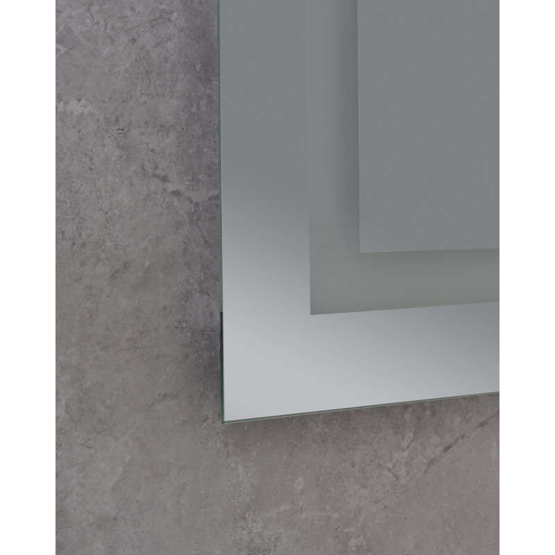 Дзеркало Mixxus HARD MR07-50x80 з Led Touch, Anti-fog, димером, регулятором яскравості 