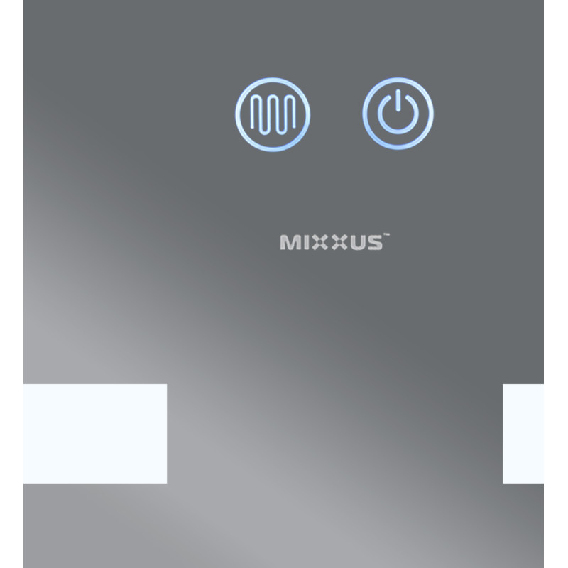 Дзеркало Mixxus HARD MR07-50x80 з Led Touch, Anti-fog, димером, регулятором яскравості 