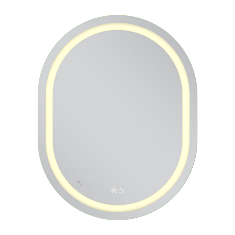 Дзеркало Mixxus Premium ELLIPSE MV05-90x70-Reverse з Led Touch, Anti-fog, димером (3-6,5kK) 