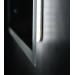 Дзеркало Mixxus FLAT MR04-80x60 з Led Touch, Anti-fog, димером, регулятором яскравості, годинником 