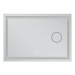 Зеркало Mixxus Premium QUADRO MR20-100x70 с Led Touch, Anti-fog, димером, регулятором яркости, линзой